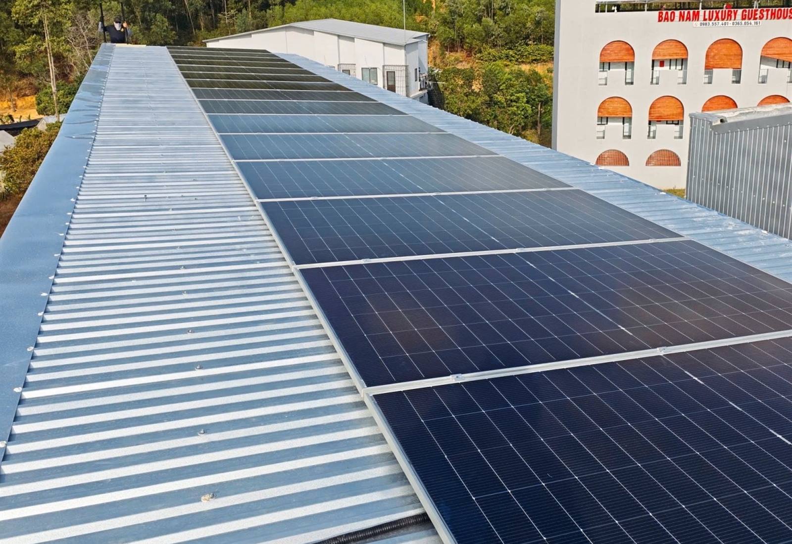 Điện mặt trời hybrid có lưu trữ 10kWp Anh Hạnh, TP. Huế