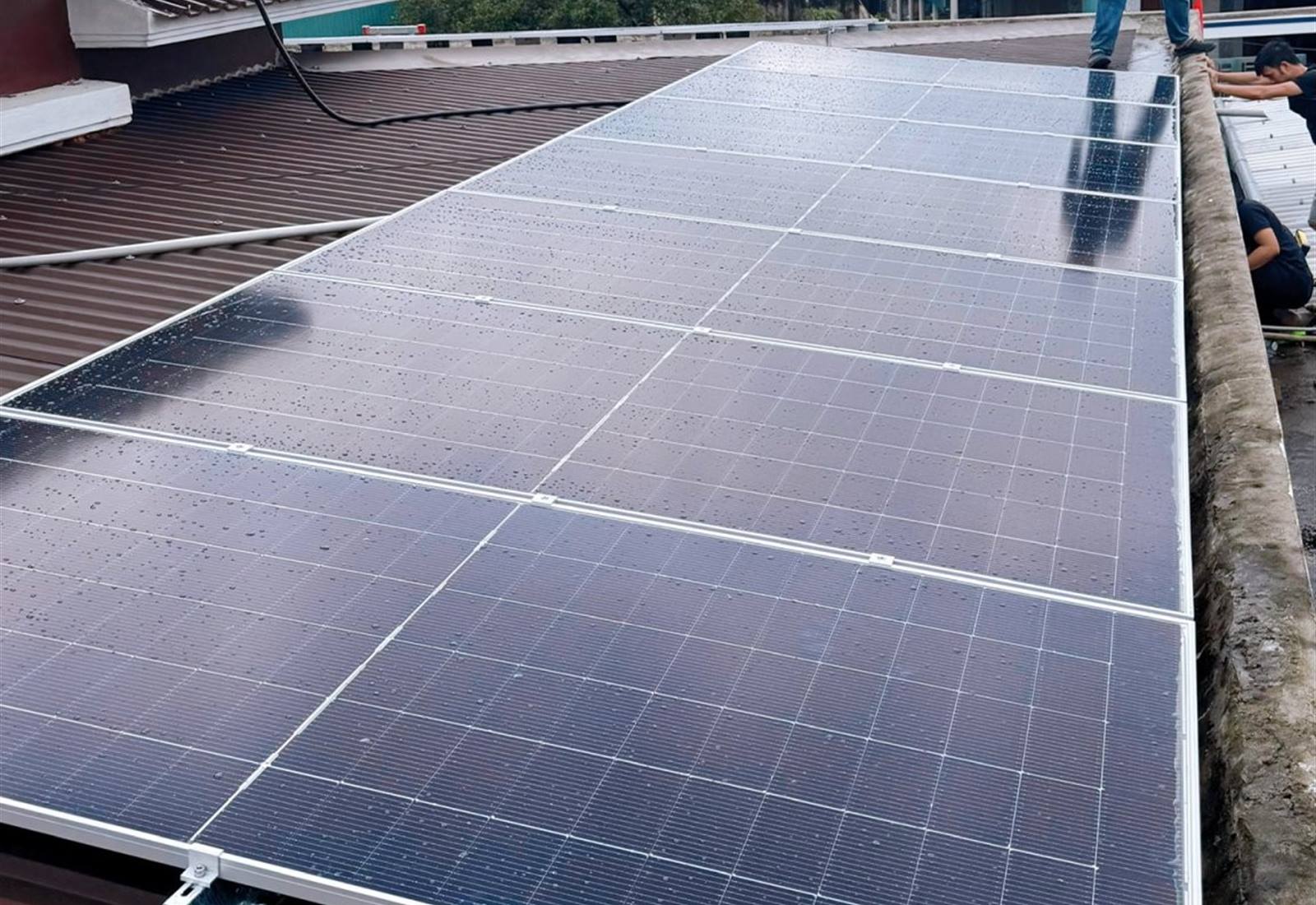 Điện mặt trời hybrid có lưu trữ 7.4kWp Minh Minh, Kỳ Tiến, Hà Tĩnh